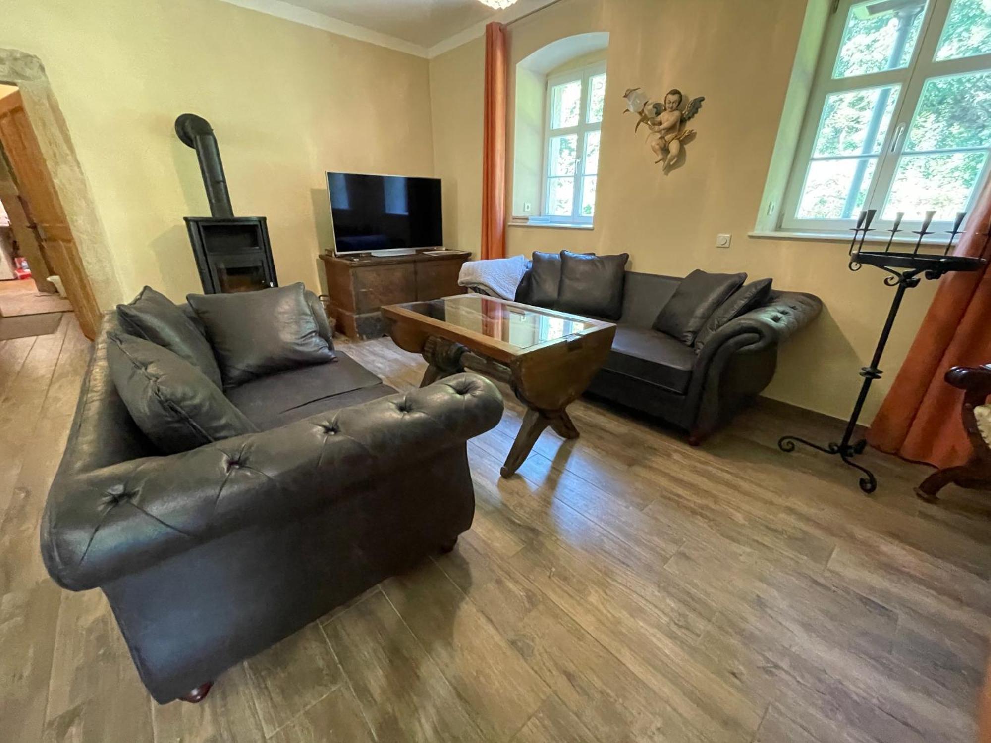 Ferienwohnung Parkblick Im Badehaus Rosenthal-Bielatal Extérieur photo