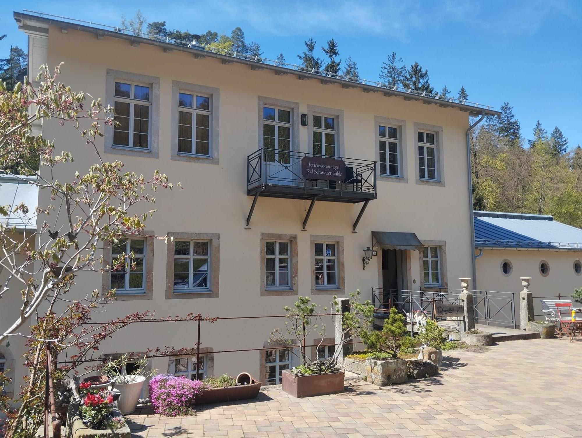 Ferienwohnung Parkblick Im Badehaus Rosenthal-Bielatal Extérieur photo